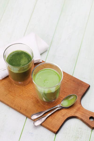 Hurom Juice Recipe: Energy Boost Green Soymilk