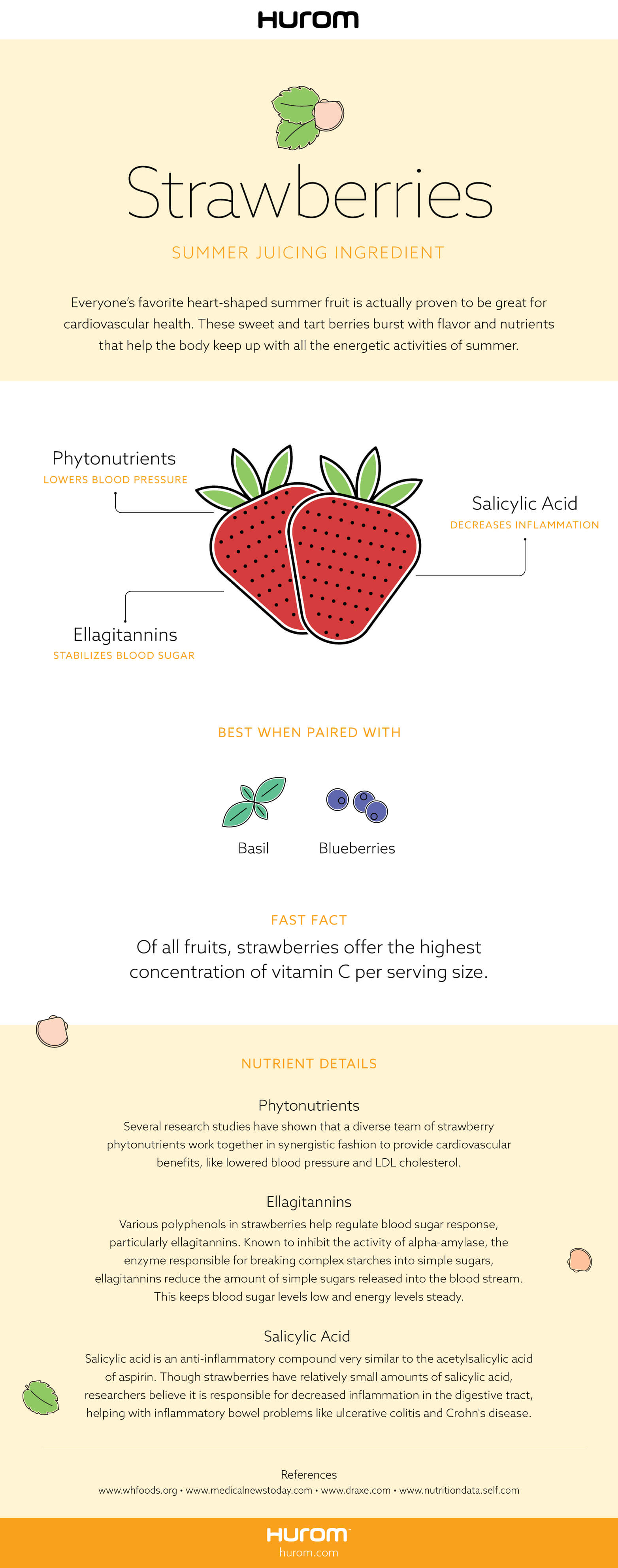 Strawberries Infographic